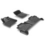 [US Warehouse] 3D TPE All Weather Car Floor Mats Liners for Toyota Tundra 2014-2020 (1st & 2nd Rows)